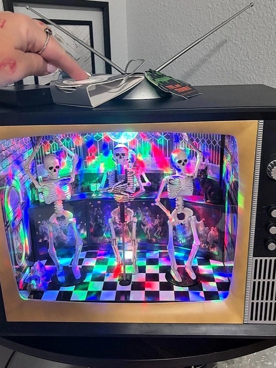 Other - Fenguto Animated Musical Skeleton Disco Club TV Halloween Tiktok Viral Very Rare